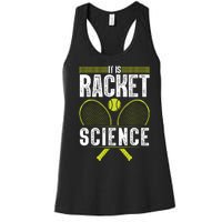 Cool Tennis For Tennis Player Coach Sports Lover Women's Racerback Tank