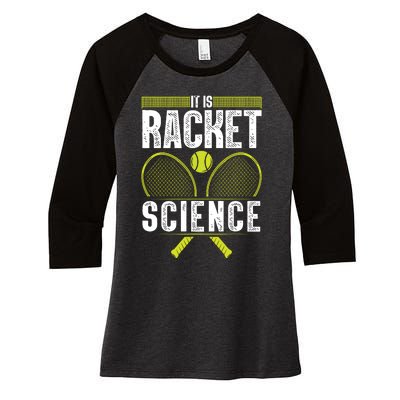 Cool Tennis For Tennis Player Coach Sports Lover Women's Tri-Blend 3/4-Sleeve Raglan Shirt