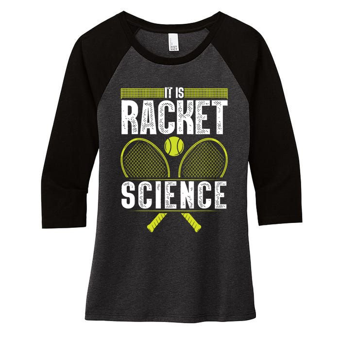 Cool Tennis For Tennis Player Coach Sports Lover Women's Tri-Blend 3/4-Sleeve Raglan Shirt