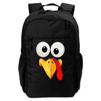 Cute Turkey Face Thanksgiving Matching Family Backpack
