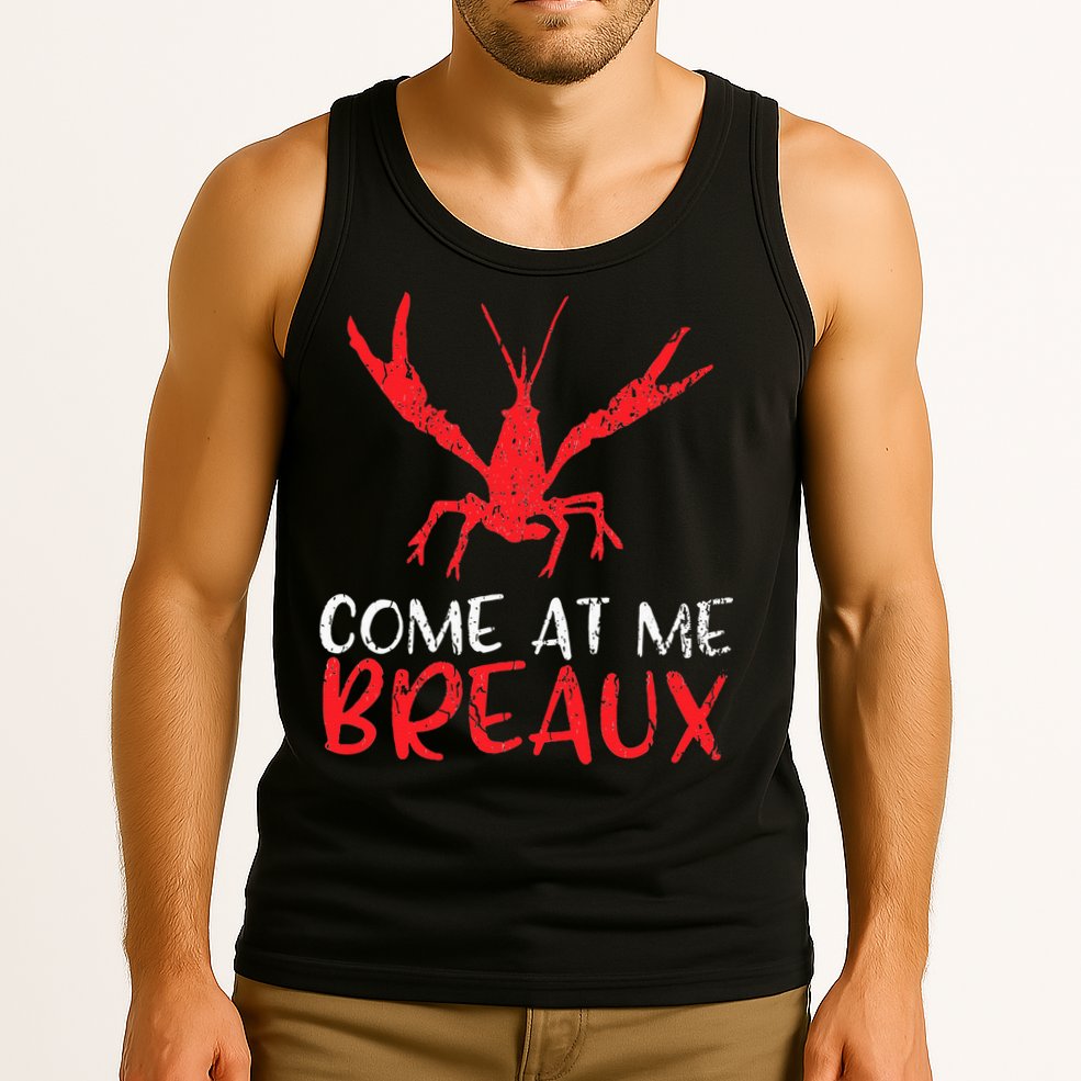 Crawfish Tees Funny Cajun Tank Top