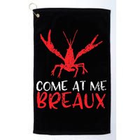 Crawfish Tees Funny Cajun Golf Towel