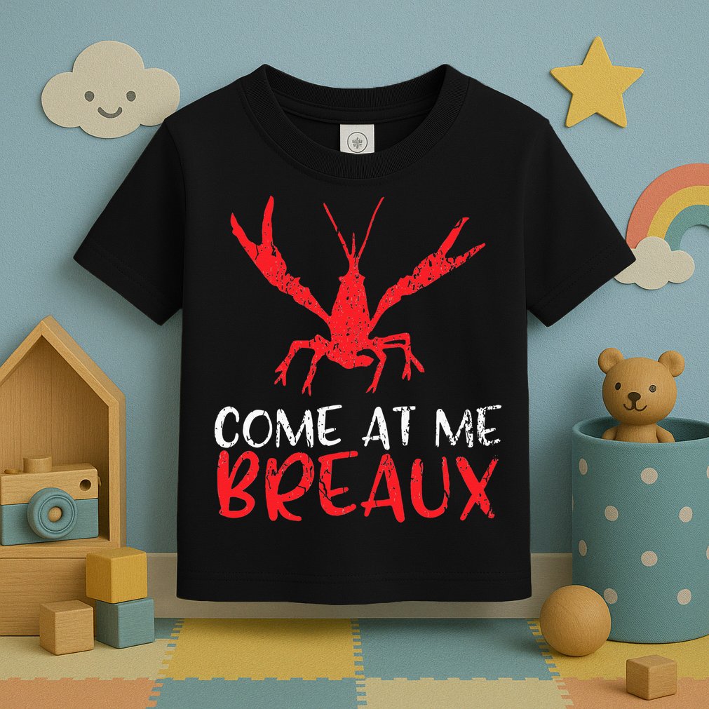 Crawfish Tees Funny Cajun Toddler T-Shirt