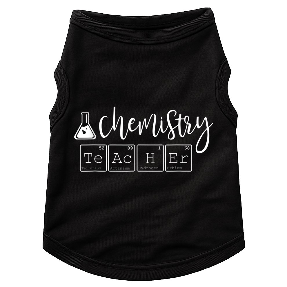 Chemistry Teacher Gift Funny Science Periodic Table Pun Doggie Tank