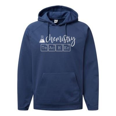 Chemistry Teacher Gift Funny Science Periodic Table Pun Performance Fleece Hoodie