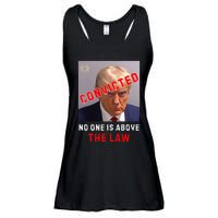 Convicted Trump Guilty Lock Him Up No One Is Above The Law Ladies Essential Flowy Tank