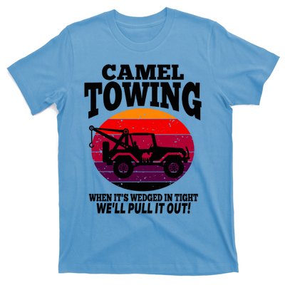 Camel Towing Gift Funny Retro Camel Towing Funny Halloween Gift T-Shirt