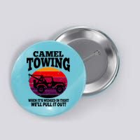 Camel Towing Gift Funny Retro Camel Towing Funny Halloween Gift Button