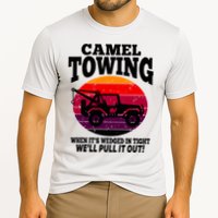 Camel Towing Gift Funny Retro Camel Towing Funny Halloween Gift Cooling Performance Crew T-Shirt