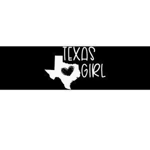 Cute Texas Girl I Love Texas Real Proud Texan Bumper Sticker