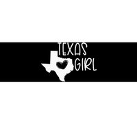 Cute Texas Girl I Love Texas Real Proud Texan Bumper Sticker