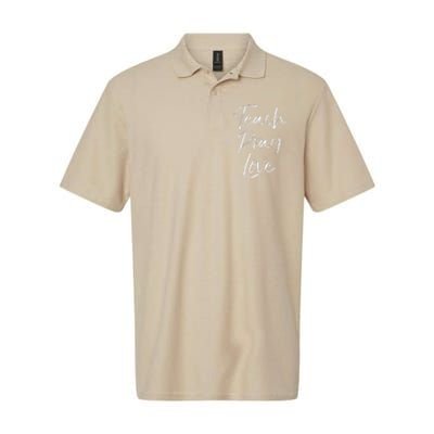 Christian Teaching Gift Teachers Homeschool Teach Pray Love Softstyle Adult Sport Polo