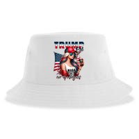 Cool Trump Girl No Apologies Sustainable Bucket Hat