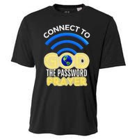 Connect To God Wifi Password Is Prayer Cooling Performance Crew T-Shirt