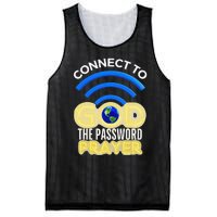 Connect To God Wifi Password Is Prayer Mesh Reversible Basketball Jersey Tank