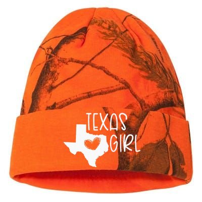 Cute Texas Girl I Love Texas Real Proud Texan Womens Kati Licensed 12" Camo Beanie