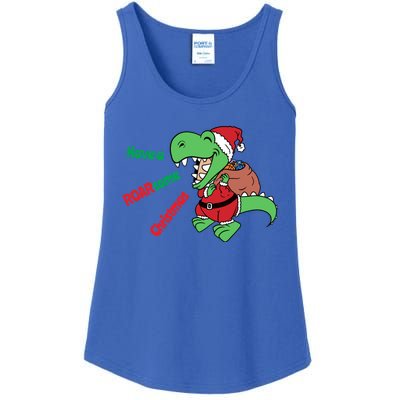 Christmas Trex Gift Have A Roarsome Christmas Cool Gift Ladies Essential Tank