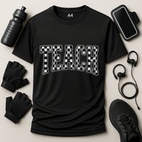 Checkered Teach Gift For Teachers Performance Shirt