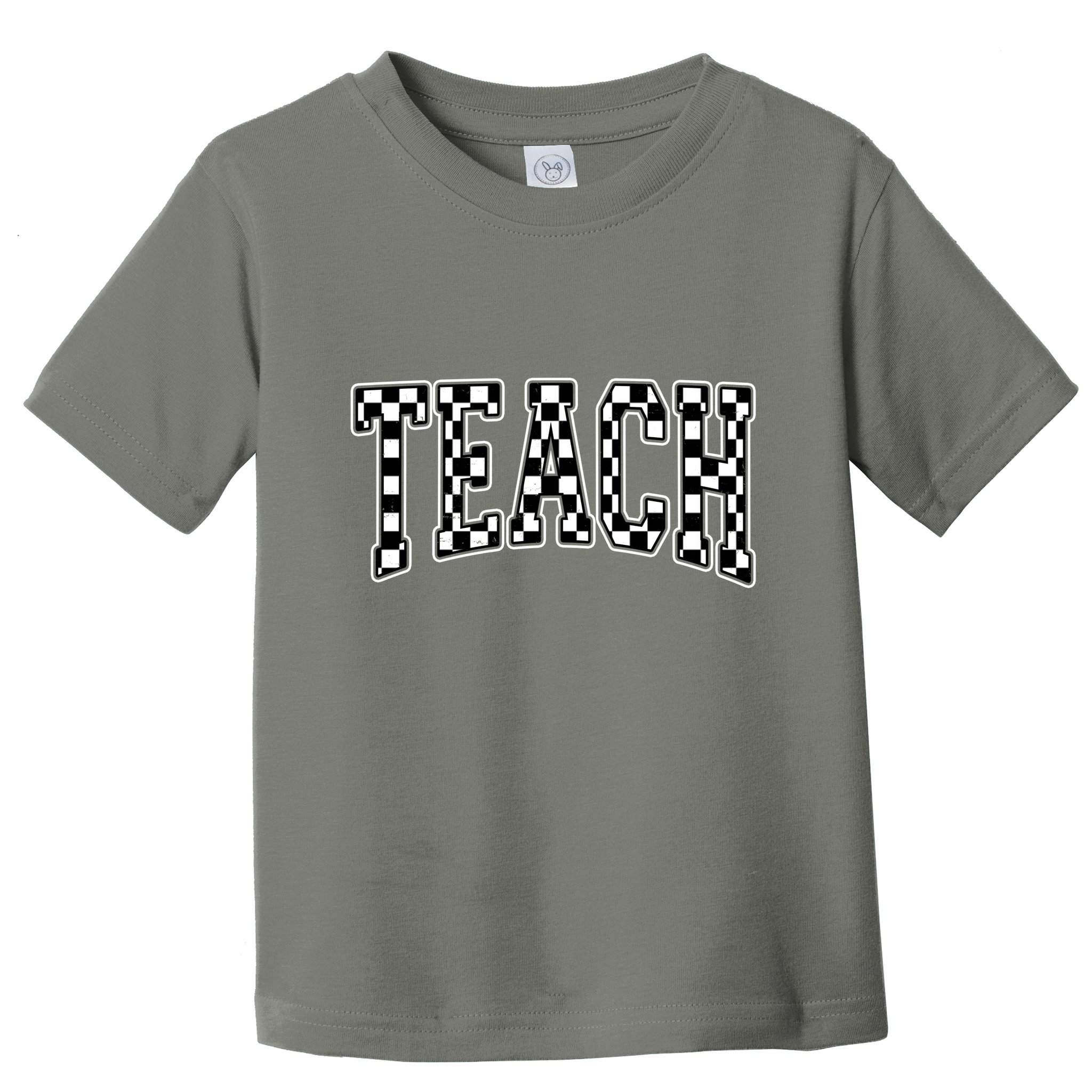 Checkered Teach Gift For Teachers Toddler T-Shirt
