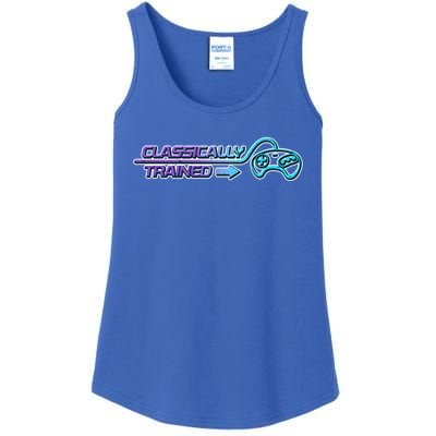 Classically Trained Gamer Design Gift Ladies Essential Tank