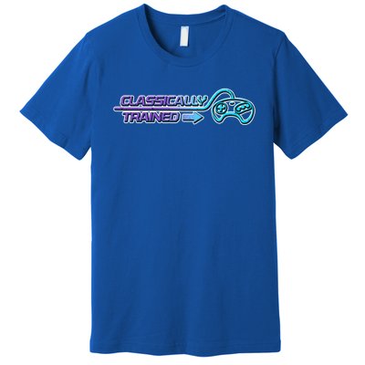 Classically Trained Gamer Design Gift Premium T-Shirt