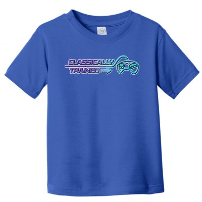 Classically Trained Gamer Design Gift Toddler T-Shirt