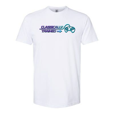 Classically Trained Gamer Design Gift Softstyle® CVC T-Shirt