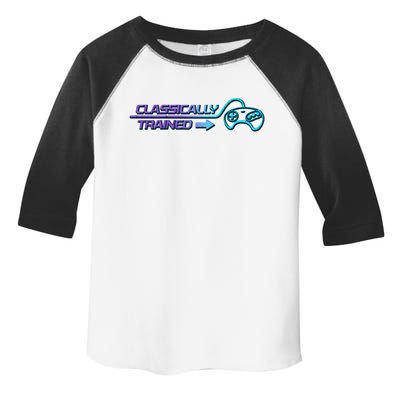 Classically Trained Gamer Design Gift Toddler Fine Jersey T-Shirt