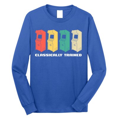 Classically Trained Gaming Gamer Cool Gift Long Sleeve Shirt