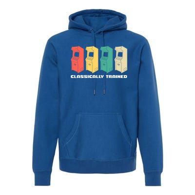 Classically Trained Gaming Gamer Cool Gift Premium Hoodie