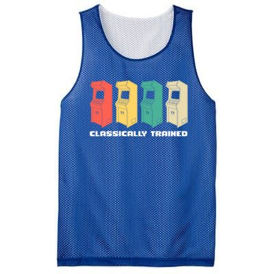 Classically Trained Gaming Gamer Cool Gift Mesh Reversible Basketball Jersey Tank