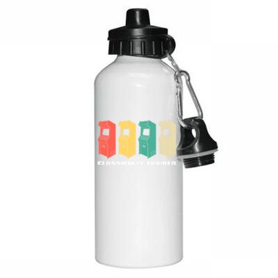 Classically Trained Gaming Gamer Cool Gift Aluminum Water Bottle