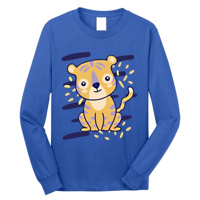 Cute Tiger Gift Long Sleeve Shirt