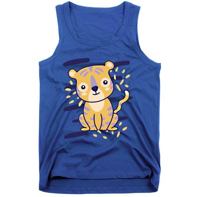 Cute Tiger Gift Tank Top