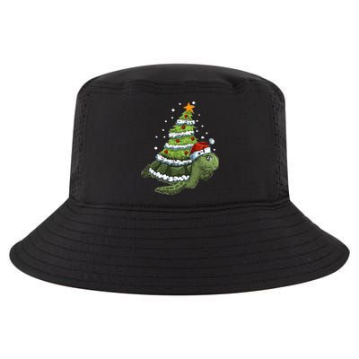 Christmas Tree Gifts Animal Turtle Cool Comfort Performance Bucket Hat