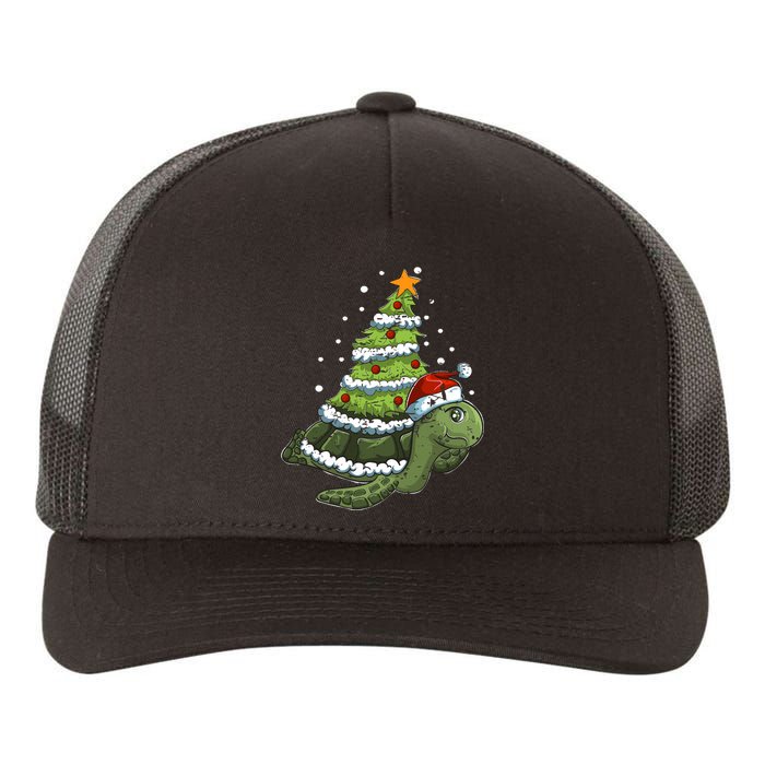 Christmas Tree Gifts Animal Turtle Yupoong Adult 5-Panel Trucker Hat