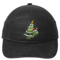 Christmas Tree Gifts Animal Turtle 7-Panel Snapback Hat