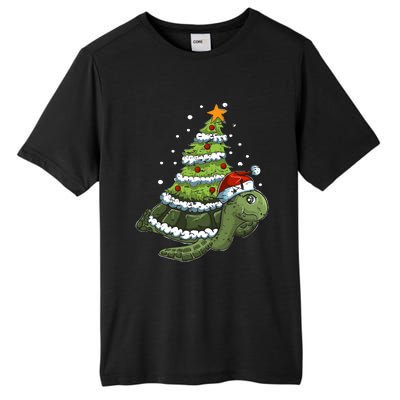 Christmas Tree Gifts Animal Turtle Tall Fusion ChromaSoft Performance T-Shirt