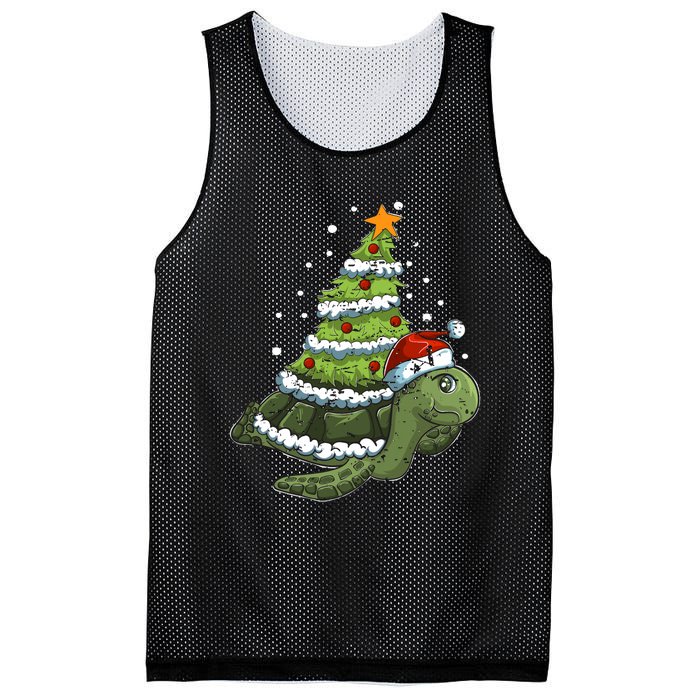 Christmas Tree Gifts Animal Turtle Mesh Reversible Basketball Jersey Tank