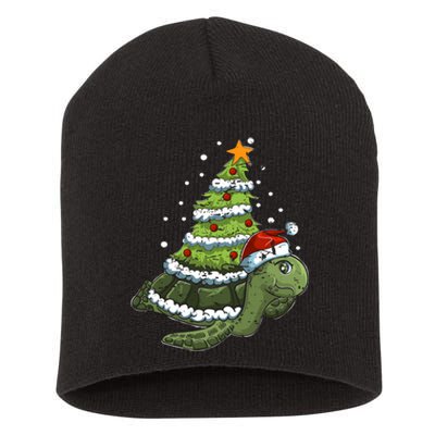 Christmas Tree Gifts Animal Turtle Short Acrylic Beanie