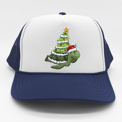 Christmas Tree Gifts Animal Turtle Trucker Hat