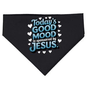 Christian TodayS Good Mood Is Sponsored By Jesus USA-Made Doggie Bandana