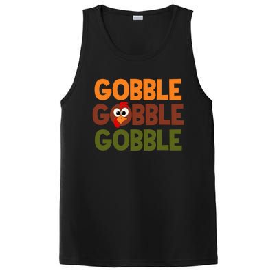 Cute Thanksgiving Gobble Gobble Humorous Gift PosiCharge Competitor Tank