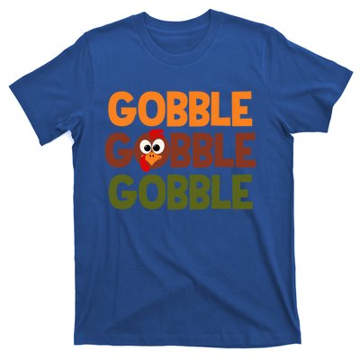 Cute Thanksgiving Gobble Gobble Humorous Gift T-Shirt