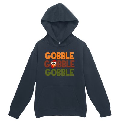 Cute Thanksgiving Gobble Gobble Humorous Gift Urban Pullover Hoodie