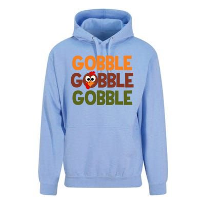 Cute Thanksgiving Gobble Gobble Humorous Gift Unisex Surf Hoodie