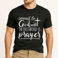 Connect To God Password Prayer Jesus Christian Cooling Performance Crew T-Shirt