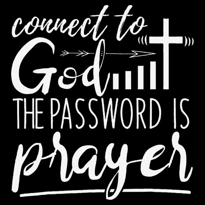 Connect To God Password Prayer Jesus Christian Flat Bill Trucker Hat