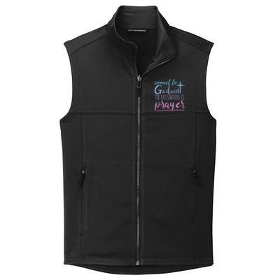 Connect To God Password Prayer Jesus Christian Collective Smooth Fleece Vest