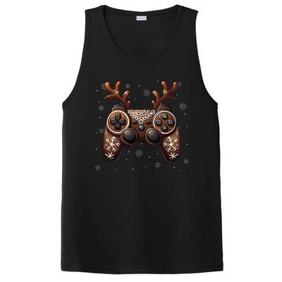 Christmas The Gamer Reindeer Video Gaming PosiCharge Competitor Tank